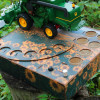 Наливатор алкоголю "Комбайн John Deere" на 4, 5 або 6 чарок (диспенсер алкоголю, алконаліватор)